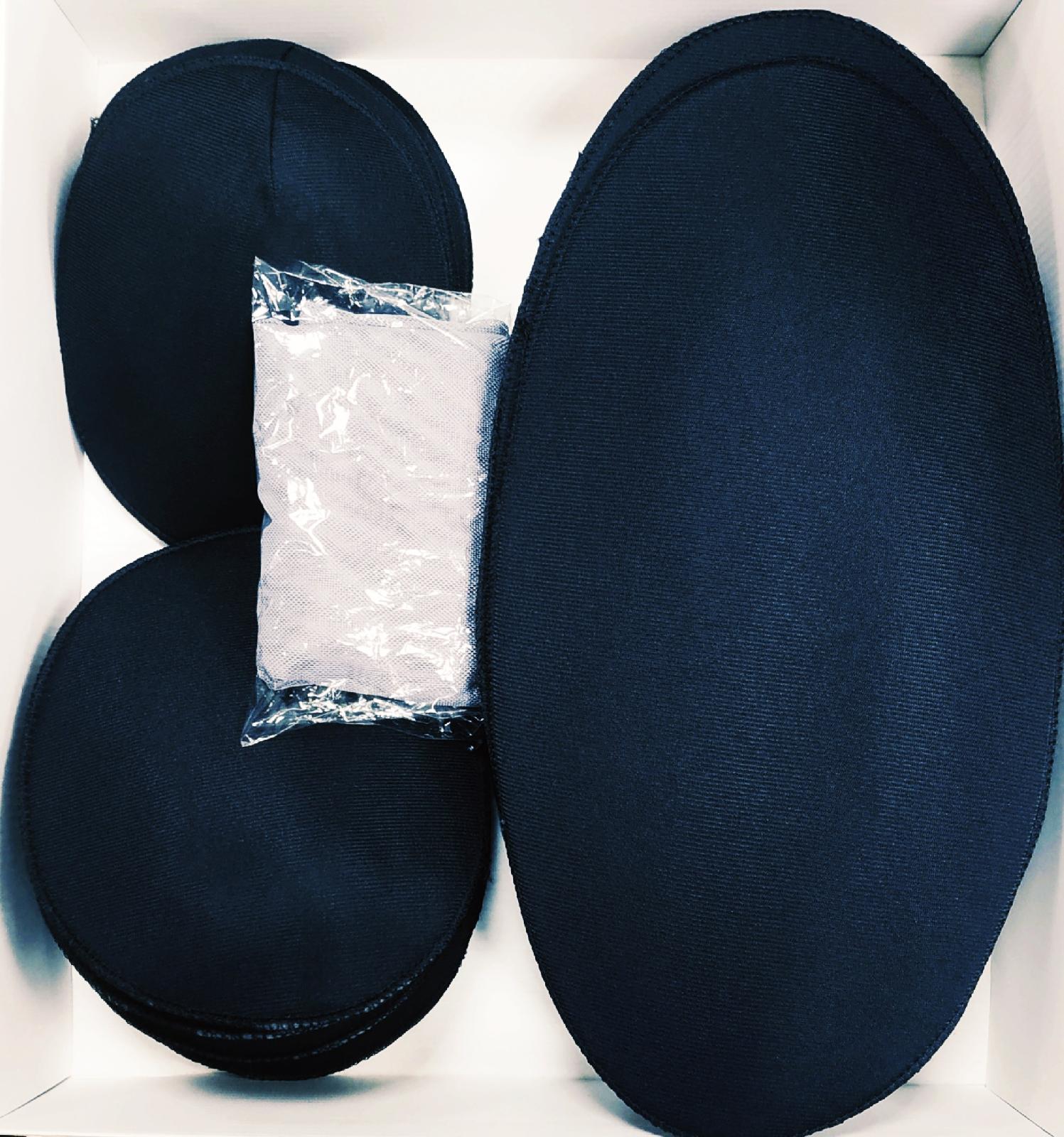 фото - Набор накладок Pro р.52-54 (цв. чёрный) для коррекции фигуры манекена